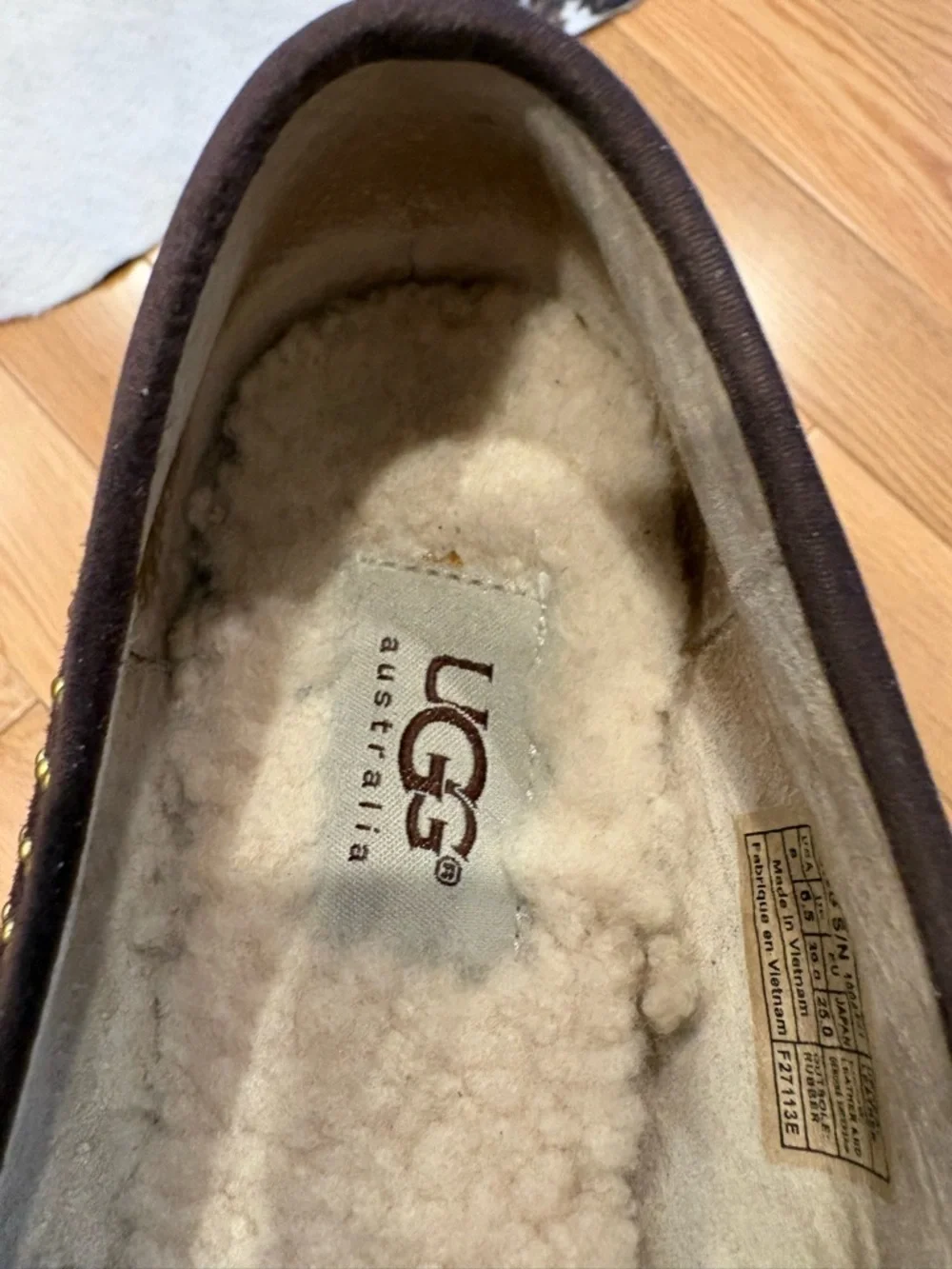 UGG Alloway Studded Suede Loafers